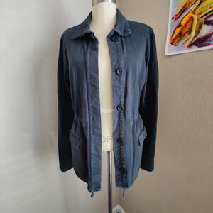 Standard James Perse Lightweight Jacket Utility Military Minimalist Cotton 3